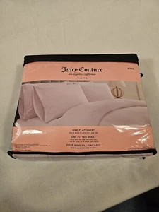 Juicy Couture King Laken Set 6 Stück Home Bettwäsche Laken und Kissenbezug Set - Bild 1 von 4