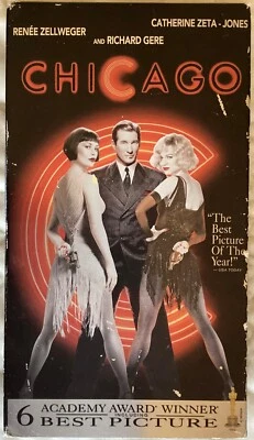 Chicago the Musical, 2002 film VHS tape in cardstock case - Image 1 of 3