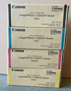 Toner de démarrage CANON imagePRESS C10000VP CMJN T02 pour imagePRESS C10000VP C8000VP - Photo 1/1