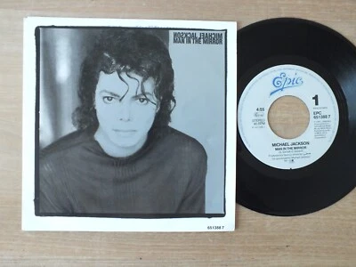 Michael Jackson - Man In The Mirror    7" Single  Vinyl  vg++ - Bild 1 von 2