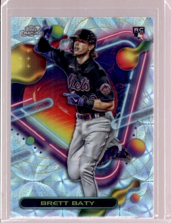 BRETT BATY 2023 Topps Chrome Cosmic #22 Nucleus Refractor Rookie RC
