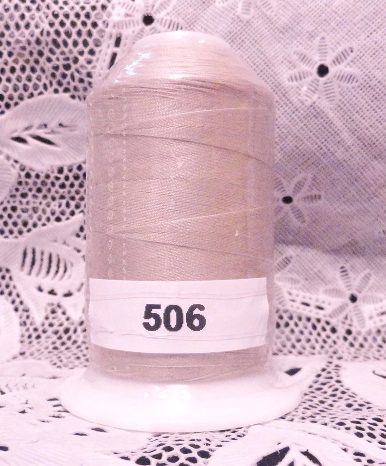 1 NEW Tan #506 GUTERMANN miniking 100% polyester thread 1094 yds spool - Image 1 of 1