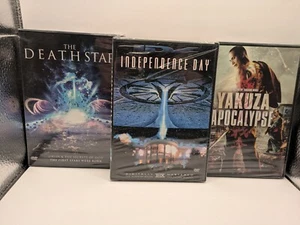 3 BRAND NEW SEALED DVD Lot! Independence Day, Yakuza Apocalypse, Death Star!  - Picture 1 of 9