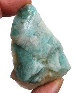 Amazonita en Cristal de Cuarzo Brasil 54,5 gramos - Imagen 1 de 3