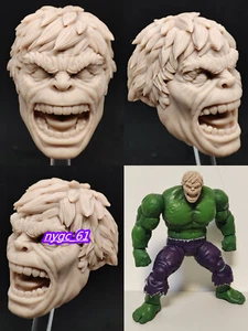 Figura Modelo 1:12 Héroes Robert Bruce Banner Cabeza Rugida Ajuste Esculpido 6"" ML shf - Imagen 1 de 4
