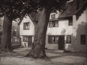 1926 Vintage UK England HORSHAM SUSSEX Country House Architecture Photo By HOPPE - Picture 1 of 1