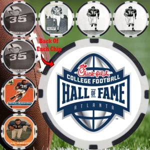 Alan Ameche Wisconsin College Football Hall of Fame Chips (7) - Picture 1 of 2