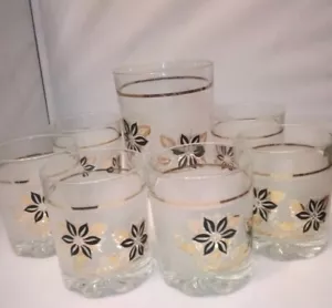 Vintage DeValBor 7 Piece Ice Bucket and On the Rocks Set - Picture 1 of 6