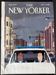 NEW YORKER October CHRIS WARE Cover ETGAR KERET Jeffrey Toobin ALI WONG 2016 - Picture 1 of 3