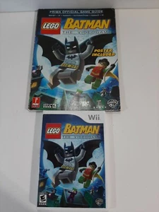 Lego Batman The Video Game Complete w/Manual + Prima Game Guide Nintendo Wii - Picture 1 of 6