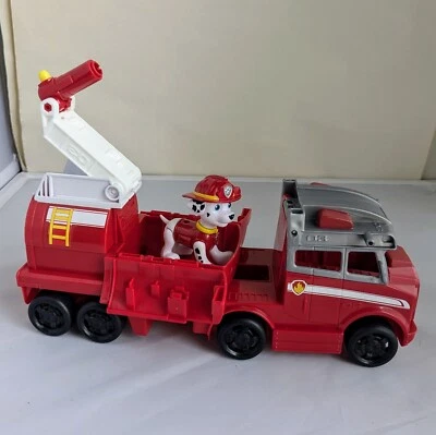 Фигурка Paw Patrol Big Truck Pups Marshall Transforming Rescue Truck & Action - Изображение 1 из 4