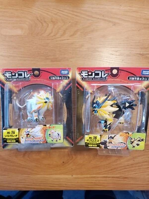 Pokemon  Moncolle ML-14 + ML-16 Solgaleo + Necrozma Takara Tomy figure japan - Image 1 of 3