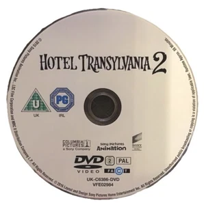 HOTEL TRANSYLVANIA 2 DVD (2016) Genndy Tartakovsky DISC ONLY Cert U FREE POST - Picture 1 of 2