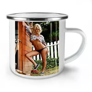 Taza Wellcoda Hot Girl Desnuda Erótica Esmalte Americano 10oz - Imagen 1 de 4