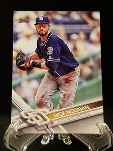 2017 Nick Noonan San Diego Padres Topps Baseball Card # 143