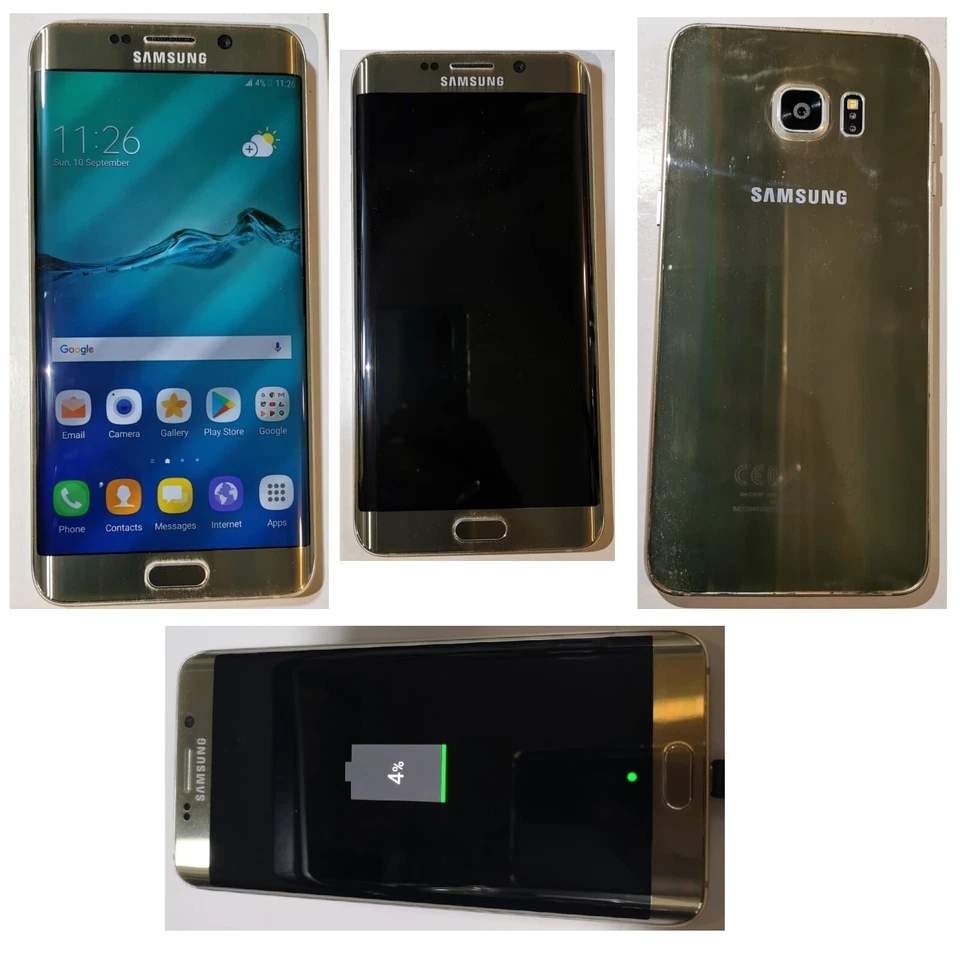 SAMSUNG GALAXY S6 EDGE+ PLUS 4 GB 32 GB - Smartphone (LCD/Schermo) Oro grado A+ - Immagine 1 di 1