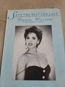 Save the Best for Last by Vanessa Williams Sheet Music 1992 - Picture 1 of 1