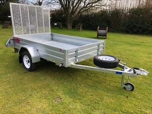 Brand New 6X4 Trailer with Rear Ramp ✅ Nationwide UK Delivery-APACHE TRAILERS - Picture 1 of 10