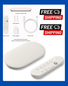 Google TV Streamer 4K HDR Voice Remote Dolby Vision Atmos 32GB Storage Ethernet - Picture 1 of 8