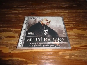 Chicano Rap CD SPIDER - En Mi Barrio - La Sinfonia SEIS VANE Sporty Loco - Imagen 1 de 2