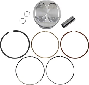 02-08 Honda CRF450R JE 100mm 13:1 +4mm 3-Ring Big Bore Piston Kit 247616 - Foto 1 di 1