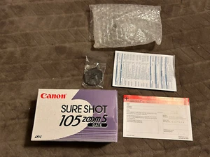 Canon Sure Shot 105 Zoom 35mm Camera BOX ONLY - Picture 1 of 9
