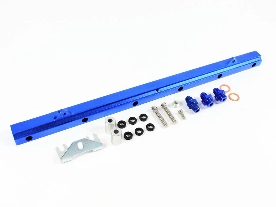 Barra de Inyección Azul High Flow AN6 para Nissan Skyline R32 R33 R34 GTR RB26 - Imagen 1 de 4
