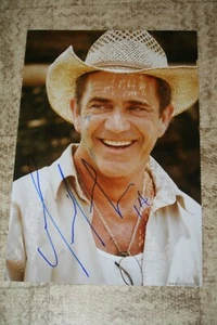 RAR! MEL GIBSON Originalautogramm GROSSFOTO!  - Picture 1 of 1