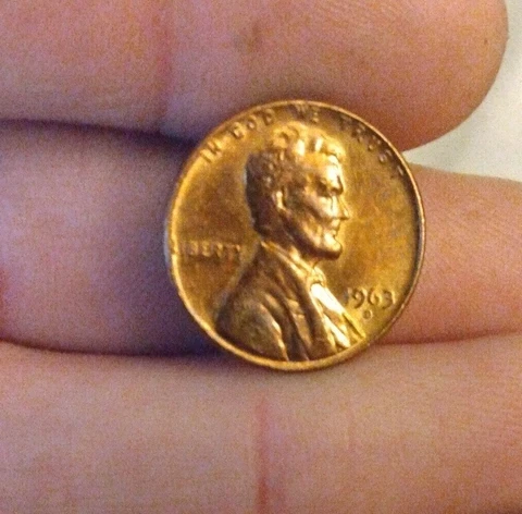 1963 d penny error RARE COIN!!! Great For Collectors!!! Cover