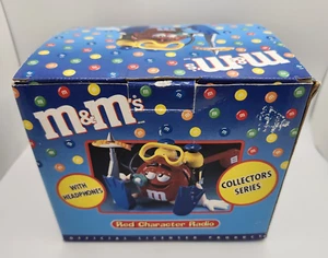 M&M's Red Character Scuba Diver AM/FM Radio With Headphone Collector Series NOS - Bild 1 von 6