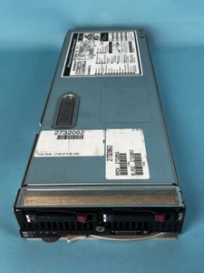 HP PROLIANT BL460C GEN5 BLADE SERVER: 2x amd 2356, 2x 146gb hdd |010-7251219 - Picture 1 of 7