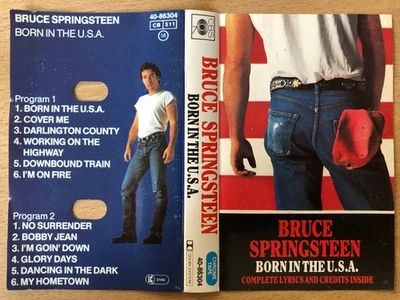 Bruce Springsteen Born In The U.S.A. - Cassette - Photo 1/3