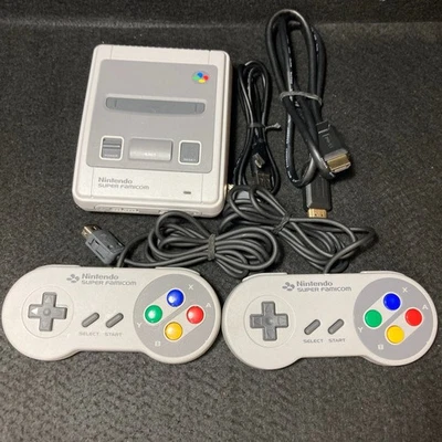 Nintendo Super Famicom Classic Mini SFC Bundle + Controllers - WORKS from Japan - Image 1 of 4