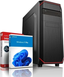 Silent Home Office PC - AMD Ryzen 5 4,20Ghz | 32GB RAM | 1TB SSD | DVD | Win 11 - Bild 1 von 6