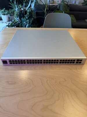 Ubiquiti USW-PRO-48-PoE Professional 48-Port PoE Switch w/ Power Cord + Ears - Image 1 of 4