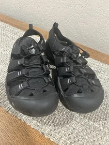 Keen Newport H2 Hybrid Riverbed geschlossene Zehe Wandersandalen Herren Größe 14 schwarz " - Bild 1 von 6