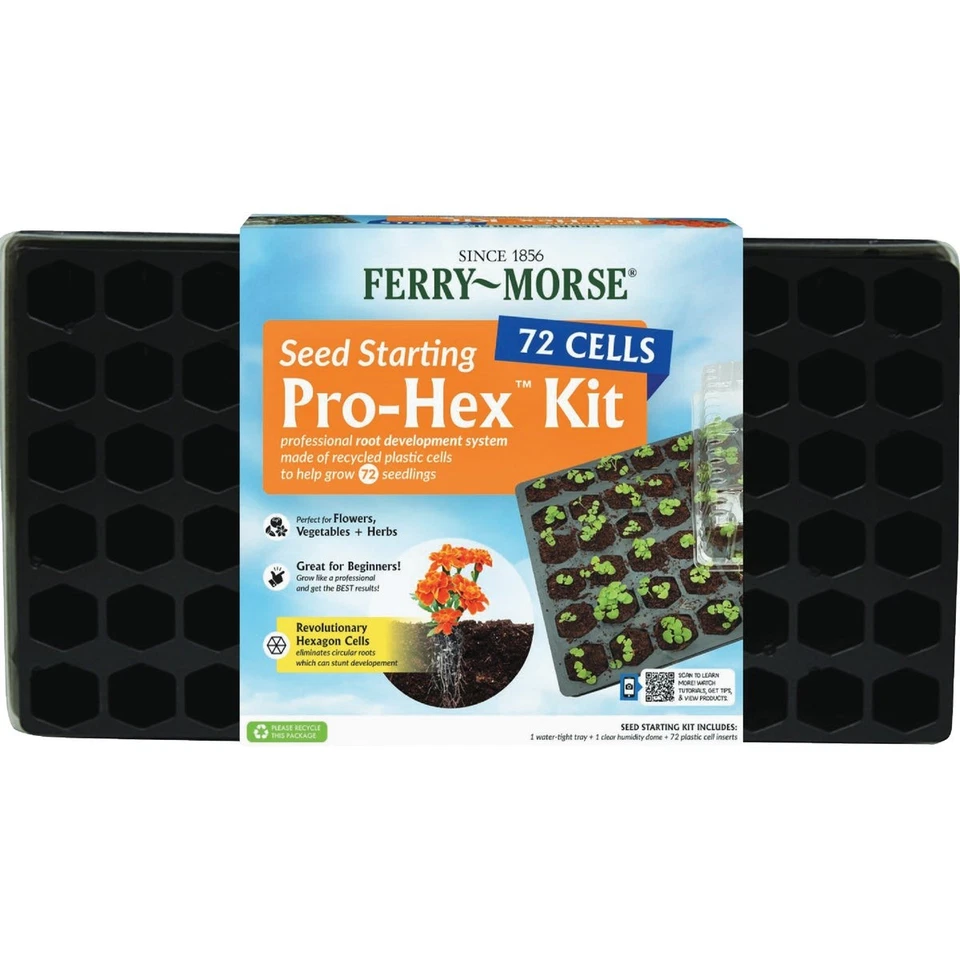 Ferry 72 celdas 11 pulgadas W. x 22 in. L. Seed Starter Kit PHEX-7 Ferry PHEX-7 Foto 1 de 1