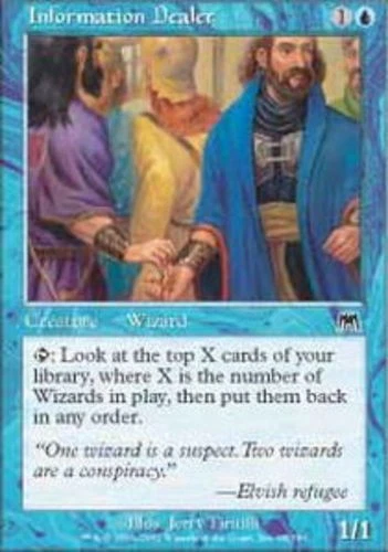 MTG - Information Dealer - Onslaught - NM, English Magic FLAT RATE SHIP - Image 1 of 1