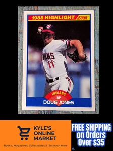 Doug Jones Cleaveland Indians 1989 Score 1988 Highlights #656 - Picture 1 of 5