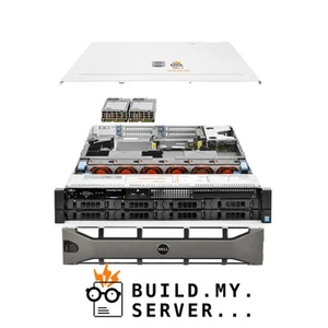 Dell PowerEdge R730 Server 2x E5-2680v3 2.50Ghz 24-Core 128GB RAM 6x 6TB SAS 12G - Picture 1 of 5