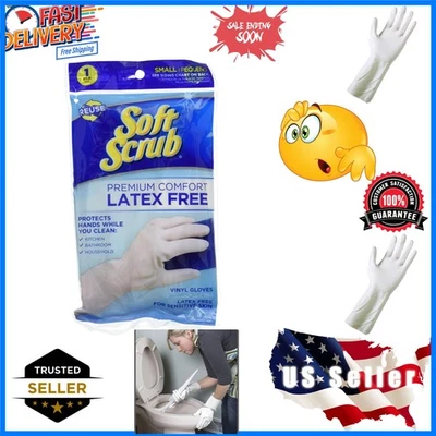 Latex-Free Cleaning Gloves with Soft Flock Lining – Perfect for Household Tasks - Image 1 of 4
