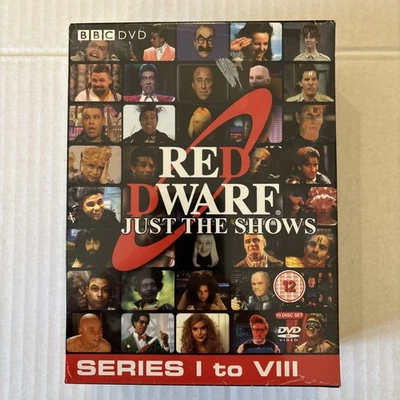 Red Dwarf Just the Shows 1-8  DVD Box Set  SEALED - Image 1 of 4