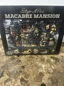 Edgar Allan Poe Macabre Mansion 1000 Piece Jigsaw Puzzle Gothic Mystery New - Picture 1 of 5