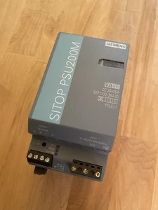 Siemens 6EP1333-3BA10 Sitop PSU200M Power Supply 120-500V Input 24VDC/5A Output - Picture 1 of 2