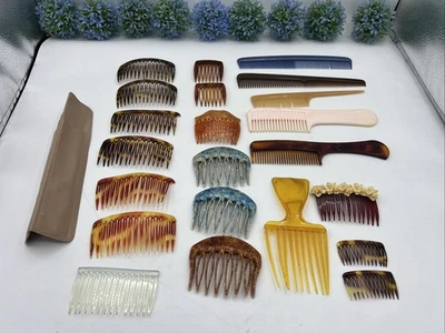 22 Lot VTG Goody, Made In France, Made In USA, Combs - Image 1 of 4