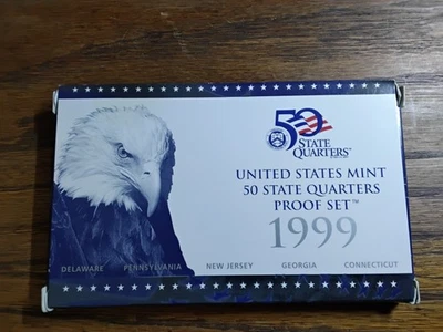 1999 US Mint, State Quarter Clad Proof Set - Image 1 of 4