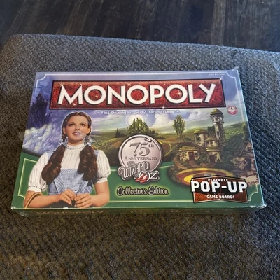 Monopoly Wizard Of Oz 75th Anniversary Collectors Edition Pop Up 2013 SEALED NEW - Image 1 of 4