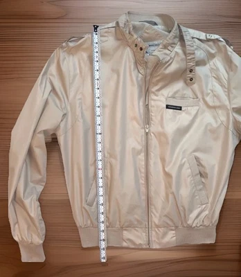 Chaqueta Bomber De Colección Solo Miembros Para Hombres 42 Beige Etiqueta Arco Iris Foto 1 de 4