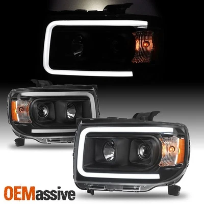Se adapta a GMC Canyon DRL 2015-2022 Tubo de luz LED Proyector Faros Luz 15-22 Foto 1 de 4