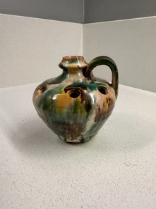 vintage flower Frog Art pottery - Picture 1 of 11